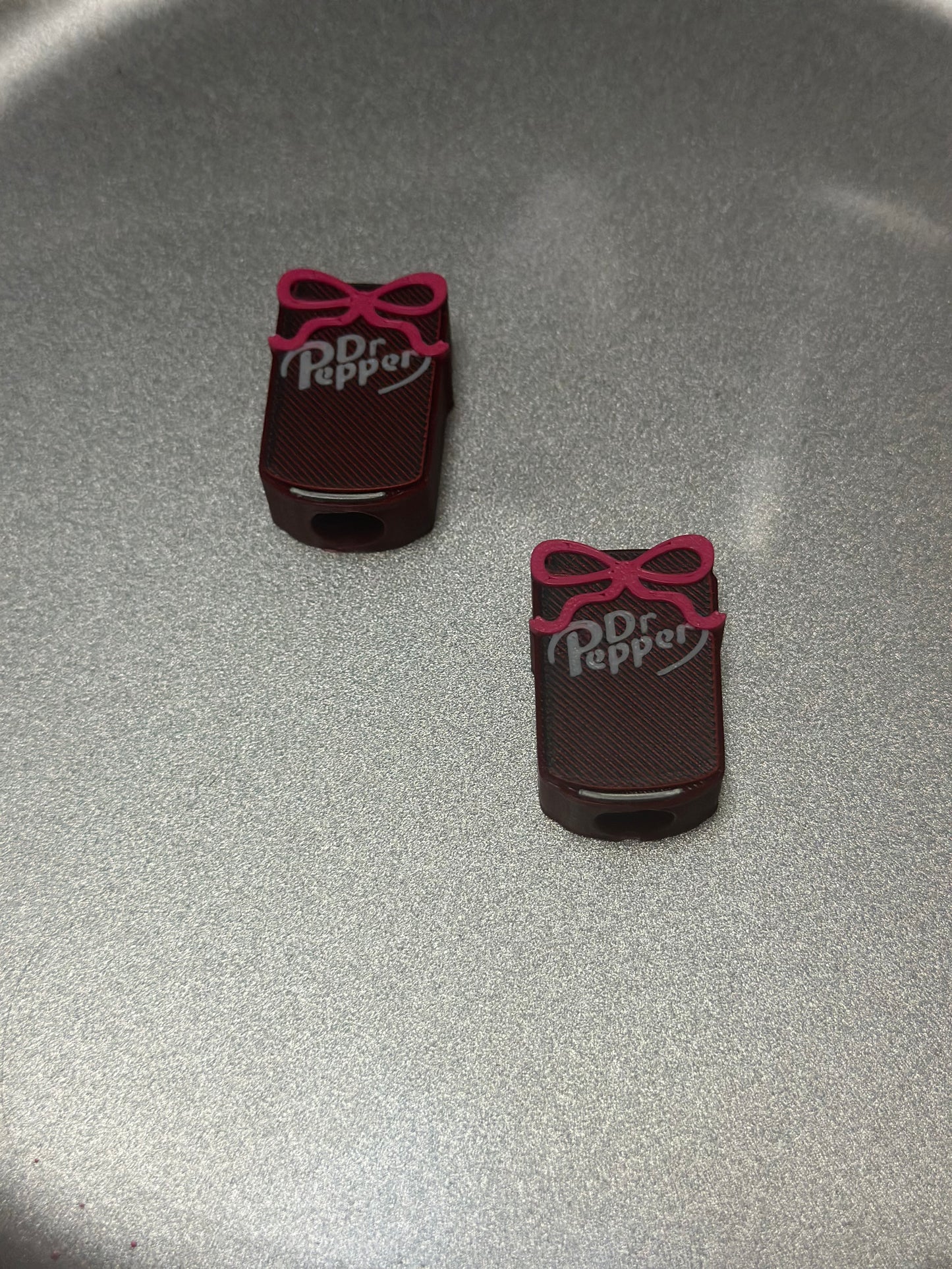 Dr. Pepper Straw Topper