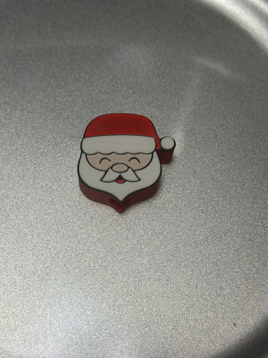 Santa Straw Topper