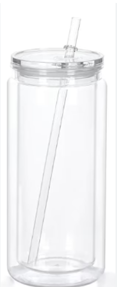 Acrylic Snow Globe Cup 20oz