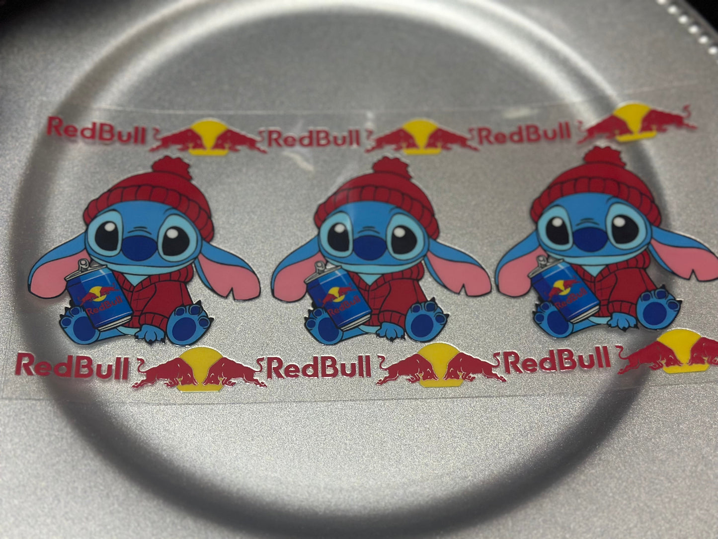 #2061 Stitch Red Bull