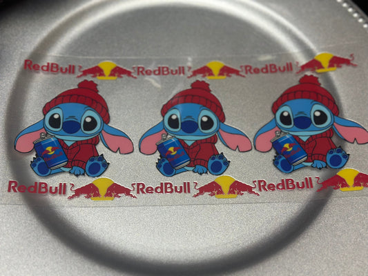 #2061 Stitch Red Bull