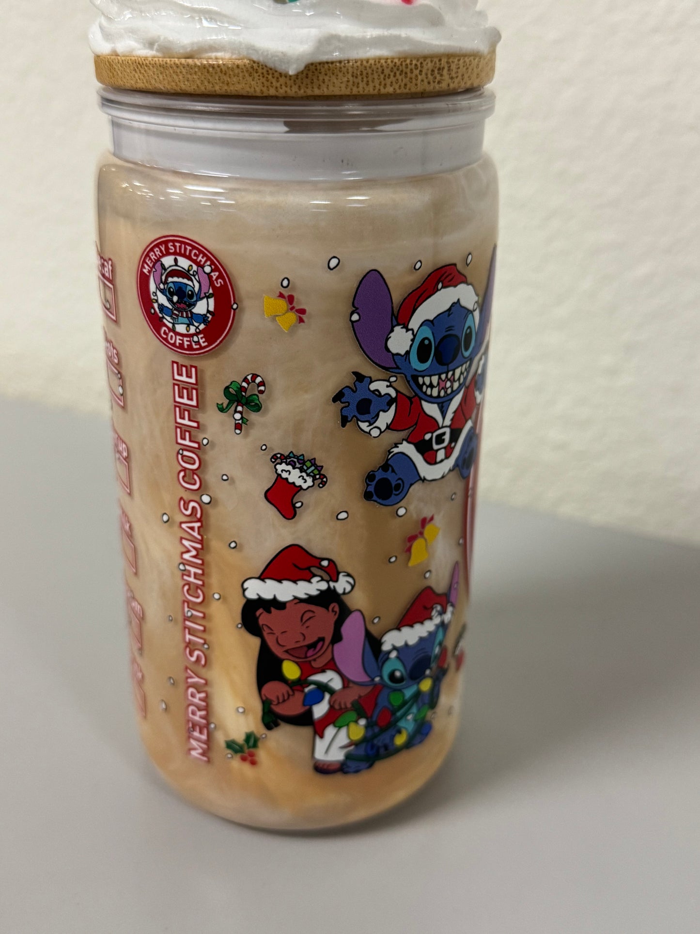 Stitchmess Coffee Swirl with Whipped Topper