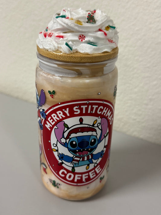 Stitchmess Coffee Swirl with Whipped Topper