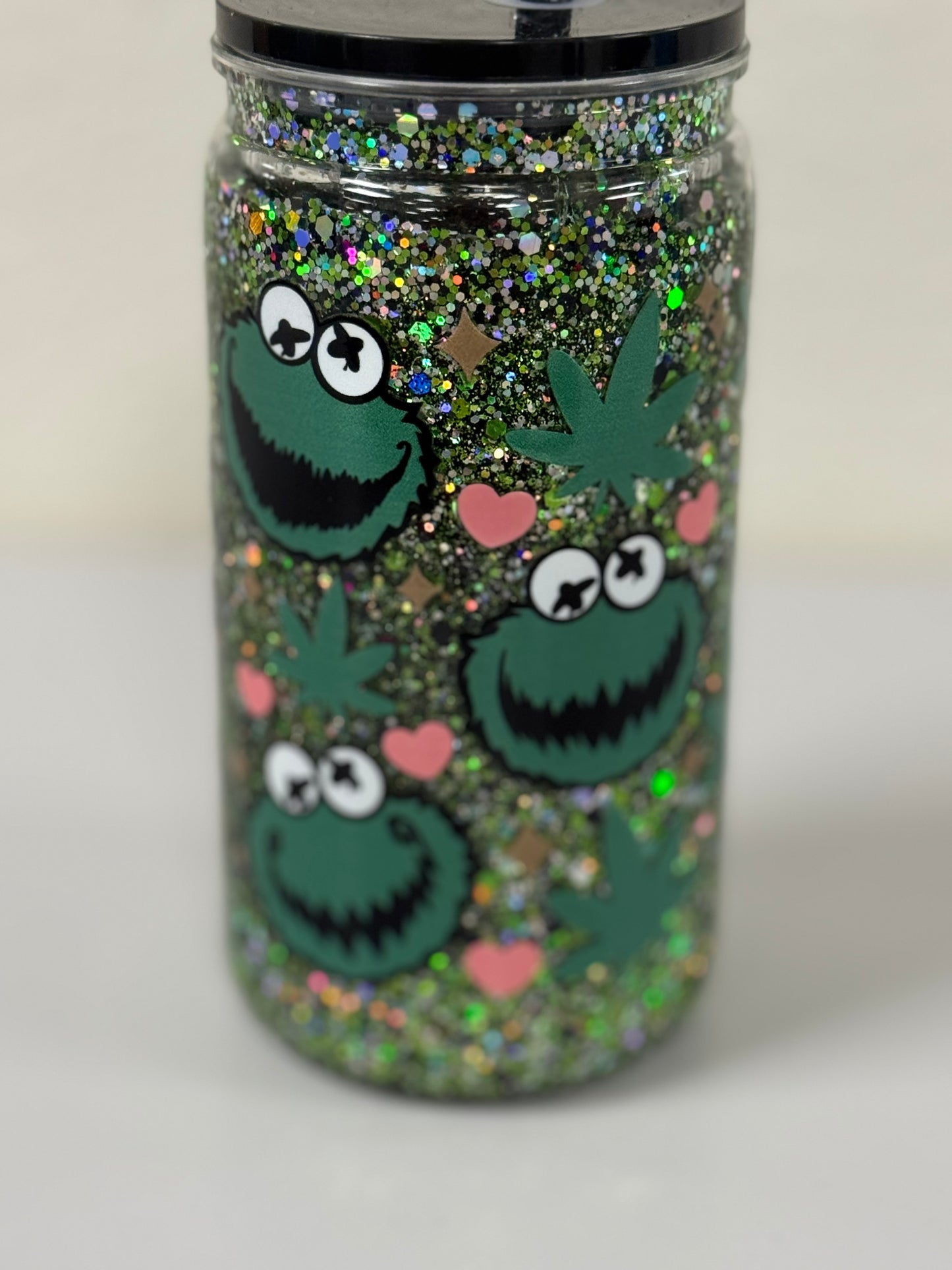 Doobie Monster 16oz acrylic snow globe
