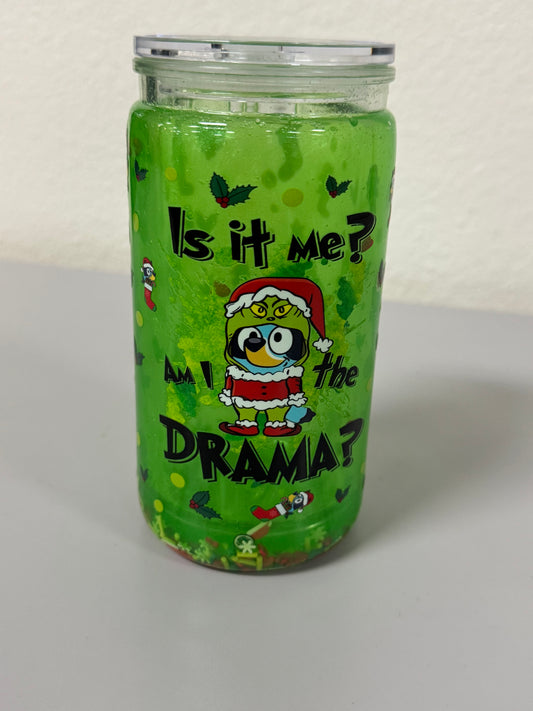Blue Grinchmas Cup