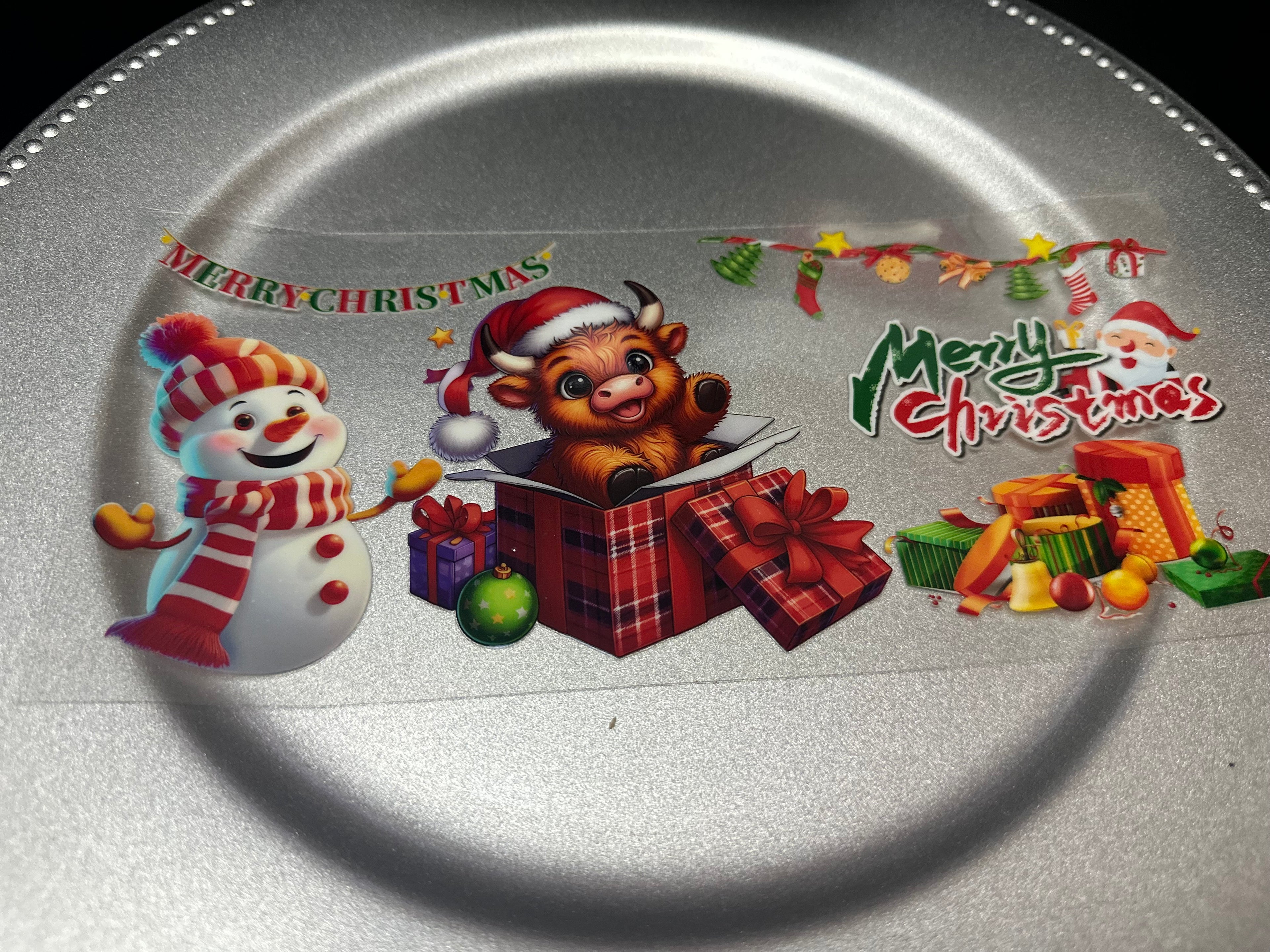 #0025 Christmas cow