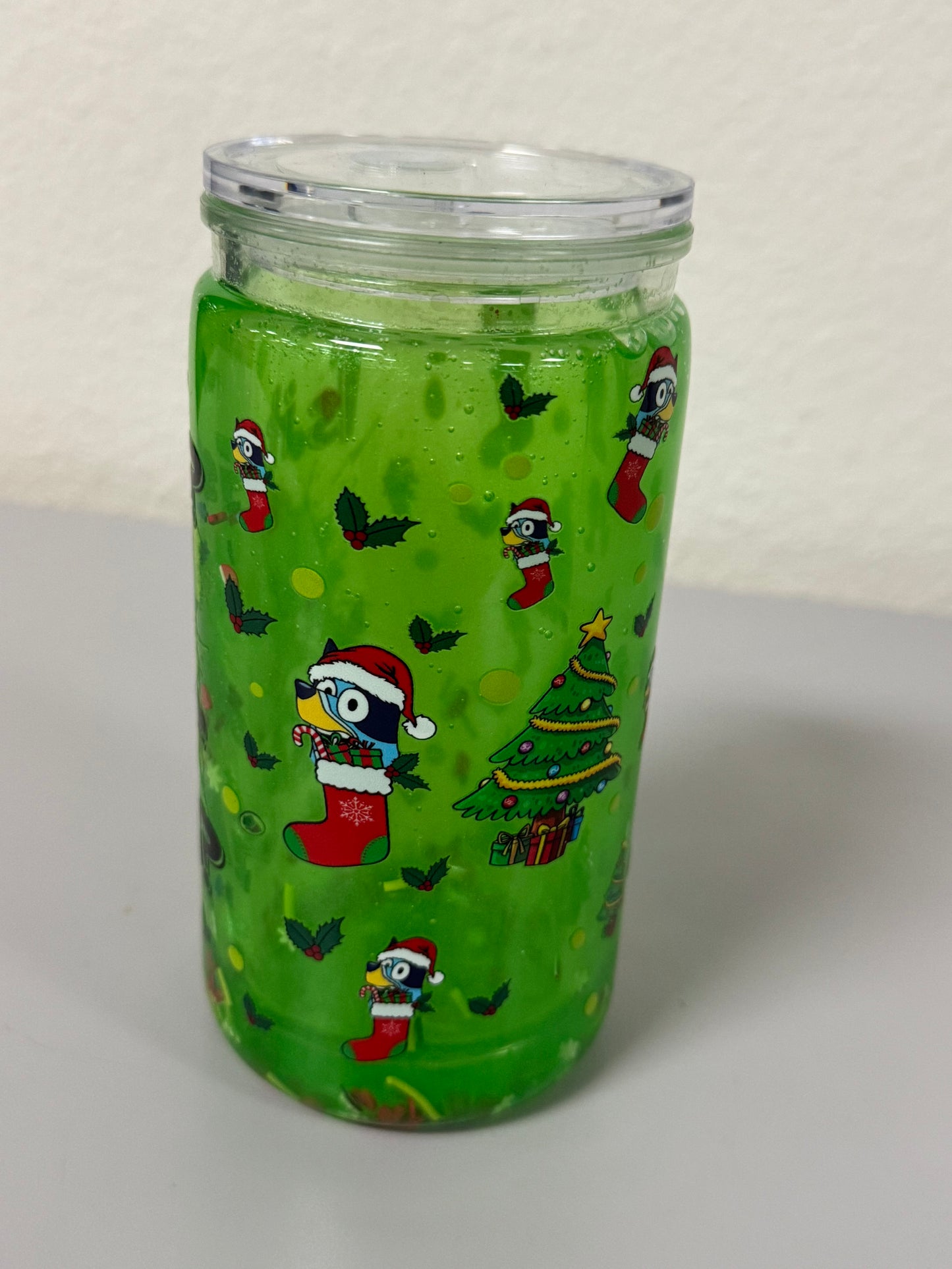 Blue Grinchmas Cup