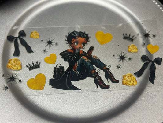 #2064 Betty Black gold