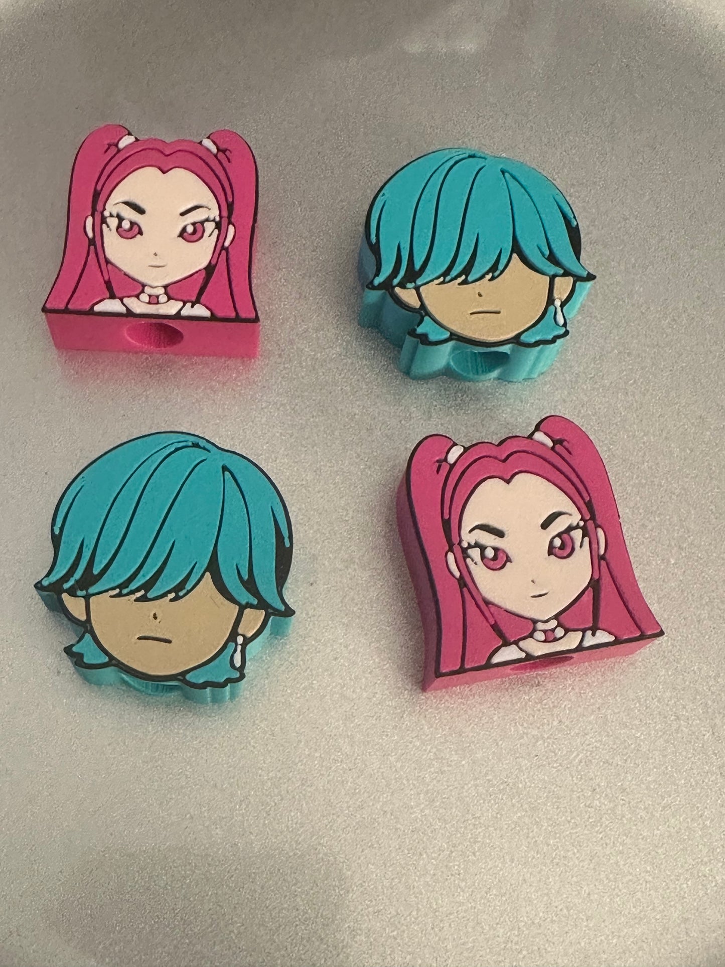 K Pop Boy Straw Topper